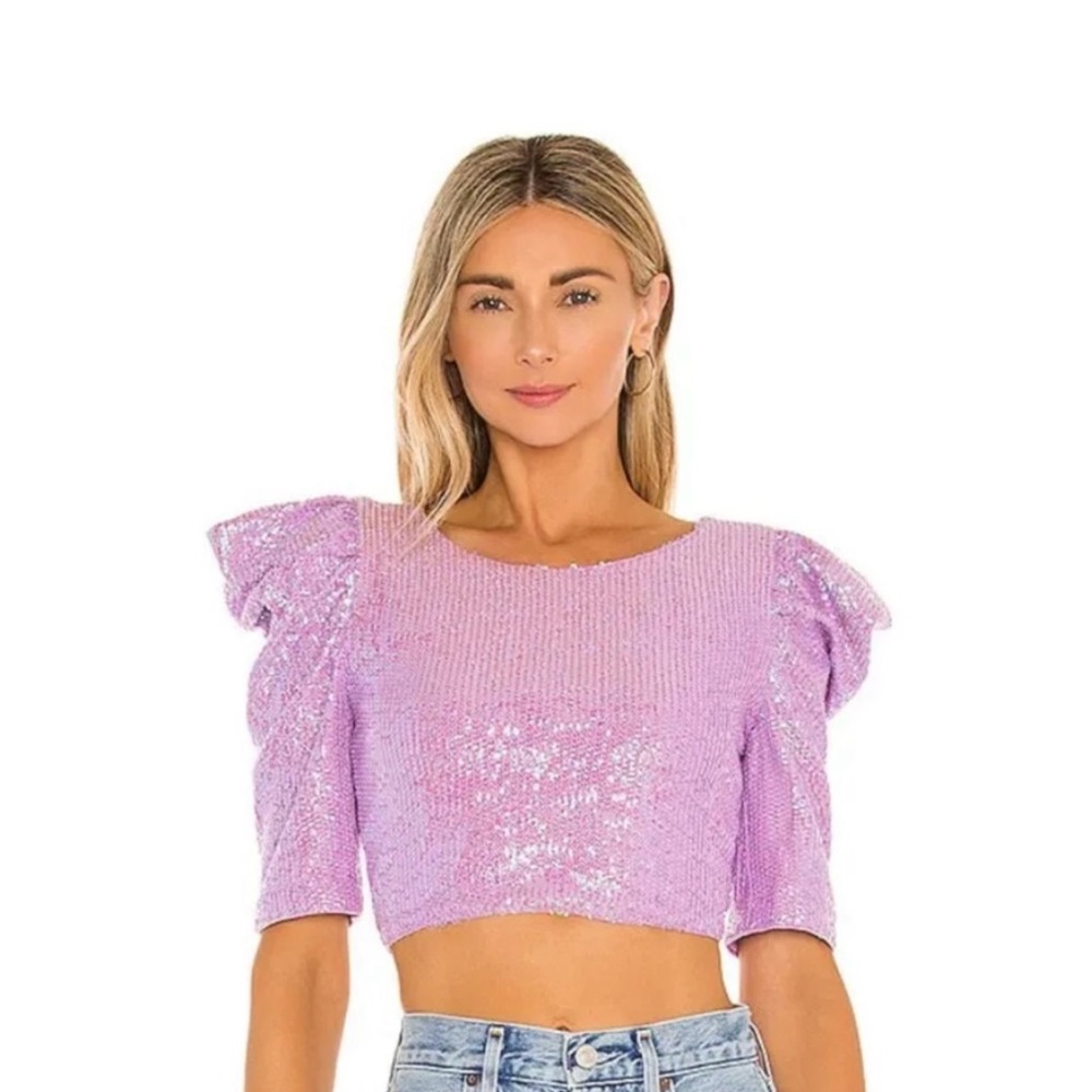 Free People Miami Moon Top in Blooming Garden